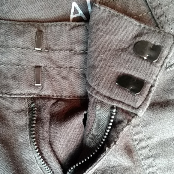 Dark Brown Mid Rise Shorts - Picture 5 of 7